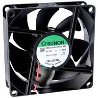 Sunon MF80251V1-1000U-G99 Axiaalventilator 12 V/DC 69.64 m³/h (l x b x h) 20 x 80 x 80 mm - thumbnail