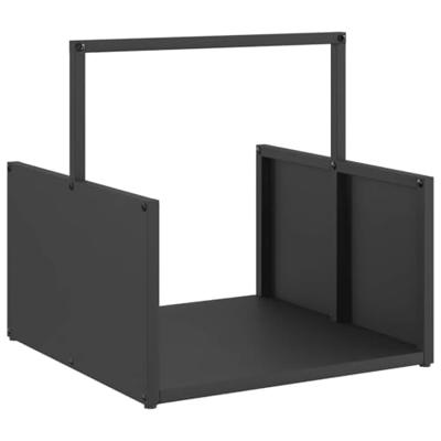 Brandhoutrek 40x40x40 cm koudgewalst staal zwart