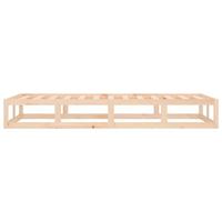 Bedframe massief hout 90x200 cm - thumbnail