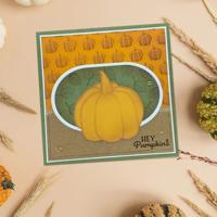Vaessen Creative • snij- en embossingmal pompoen 7x7,5cm - thumbnail