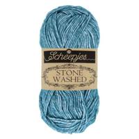 Scheepjes Stone Washed - 805 Blue Apatite - Haakgaren / Breigaren - thumbnail