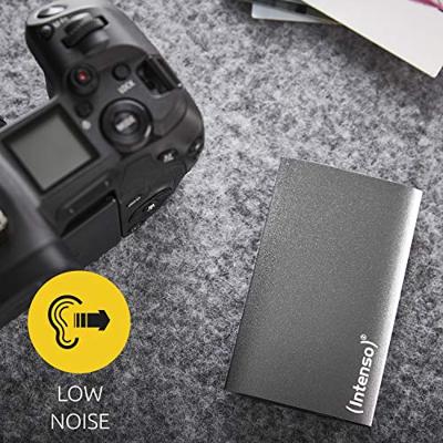 Externe Harde Schijf INTENSO 3823440 256 GB SSD 1.8" USB 3.0 Antraciet - thumbnail