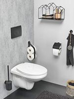 Toiletrolhouder Tiger Urban Zonder Klep Mat Zwart - thumbnail