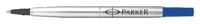 Parker vulling voor roller medium, blauw - thumbnail