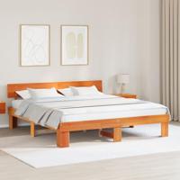 Bedframe Wasbruin 180 x 200 cm Massief grenenhout - thumbnail