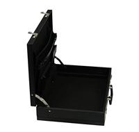 Juscha JU-92300 Pilotenkoffer Alassio Ponte Zwart Imitatieleer. - thumbnail