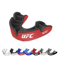 Opro 791004 UFC Silver Superior Fit Mouthguard - Red-Black - SR - thumbnail