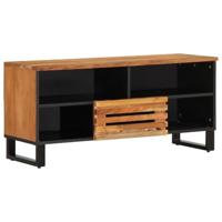 Tv-meubel 100x34x46 cm massief acaciahout - thumbnail