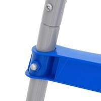 VidaXL Zwembadladder voor bovengronds zwembad 84 cm staal en kunststof - thumbnail