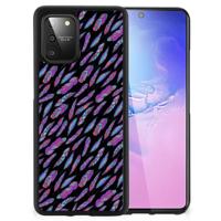 Samsung Galaxy S10 Lite Bumper Case Feathers Color - thumbnail
