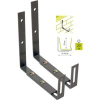 Jardiniere stein Garden ID Wall Hook Zwart - thumbnail