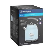 Retro Serie - Electric Kettle - 2200W - 1,7L - Blue - thumbnail