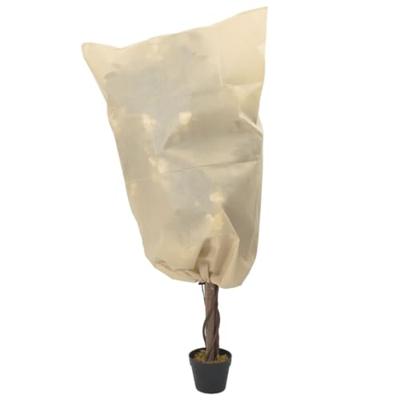 VidaXL Plantenhoezen met trekkoord 4 st 70 g/m² 0,8x1 m