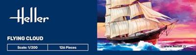 Heller 80830 Flying Cloud Bouwpakket Schaal 1:200