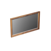 Spiegel Forzalaqua Reno Rechthoek 80x50 Cm Noten Pure Walnut - thumbnail