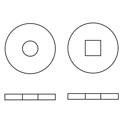 pgb-Europe PGB-FASTENERS | Sluitring DIN 440R M16 Zn (18x56x5) | 100 st 00440R00101603