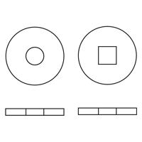 pgb-Europe PGB-FASTENERS | Sluitring DIN 440R M16 Zn (18x56x5) | 100 st 00440R00101603 - thumbnail