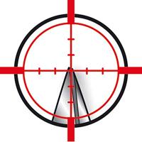 Maped schaar Precise, ft 13 cm, rechts en links, scherpe punt, RVS, zwart, blister van 1 stuk - thumbnail