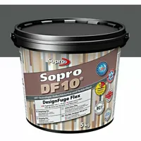 Voegmortel Sopro DF 10 Flexibel antraciet nr. 66 5kg - thumbnail