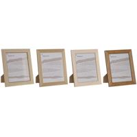 Fotolijsten Home ESPRIT Multicolour Kristal polyestyreen 26,2 x 1,6 x 31,2 cm (4 Stuks) - thumbnail
