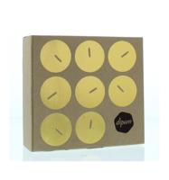 Bijenwas Theelichtjes in doosje - 18 theelichtjes - thumbnail