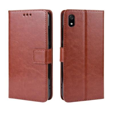 Retro Crazy Horse textuur horizontale Flip lederen case voor Xiaomi Redmi 7A met houder & card slots & Photo Frame (bruin) Retro Crazy Horse textuur horizontale Flip lederen case voor Xiaomi Redmi 7A met houder & card slots & Photo Frame (bruin)