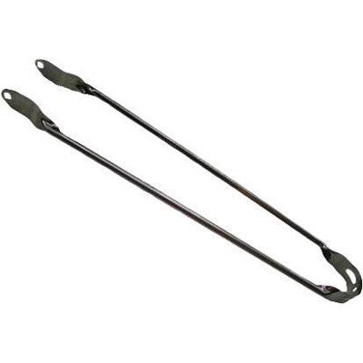 White Label spatbordstang 28" RVS (klein gat)