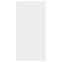 Wandschappen kubus 4 st 100x15x30 cm bewerkt hout wit - thumbnail
