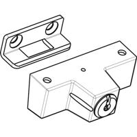 Roto draaivergrendelslot NT silver met cilinder Roto 257070 - thumbnail