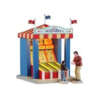 Lemax skee ball game verlicht kerstdorp tafereel Carnival 2025 - thumbnail