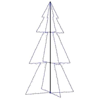 VidaXL Kegelkerstboom 300 led's binnen en buiten 120x220 cm VidaXL Kegelkerstboom 300 led's binnen en buiten 120x220 cm
