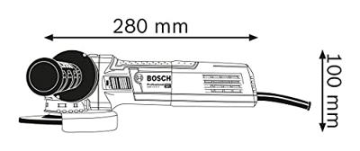 Bosch Blauw Bosch haakse slijpmachine gwx9-115s