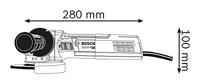 Bosch Blauw Bosch haakse slijpmachine gwx9-115s - thumbnail