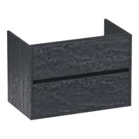 Brauer Adore - Onderkast - 80 cm - met 2 Softclose Lades Greeploos en 1 Sifon Uitsparing - Damascus - thumbnail