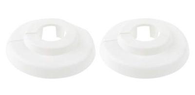 Kirchhoff Afdekplaat PP radiateur, wit, 8 x 10 mm, voor 3/8" (10x) - 988237055