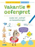 Deltas Vakantie oefenpret leuke tel- en schrijfoefeningen - naar groep 3 - thumbnail
