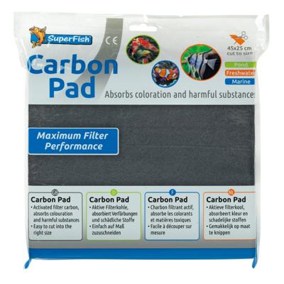 Carbon Pad 45X25 Cm aquaria Superfish - Superfish Carbon Pad 45X25 Cm aquaria Superfish - Superfish