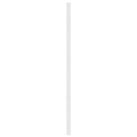 Hoofdbord 180 cm metaal wit - thumbnail