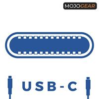 MOJOGEAR USB-C naar USB-C kabel 100W USB 3.1 Extra Sterk - thumbnail