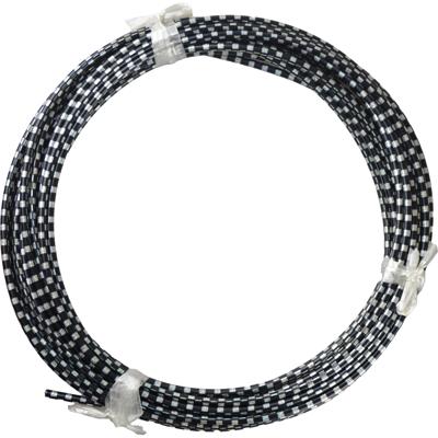 VWP rem-buitenkabel 10m laser black+silver