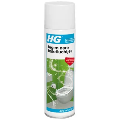 HG tegen toiletluchtjes + andere nare luchtjes 0,4l