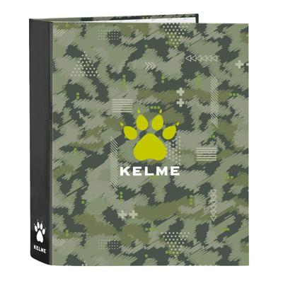 Ringmap Kelme Travel Zwart Groen A4 27 x 33 x 6 cm