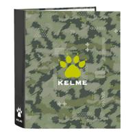 Ringmap Kelme Travel Zwart Groen A4 27 x 33 x 6 cm - thumbnail
