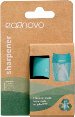 Puntenslijper Econovo dubbel blauw blister à 1 stuk