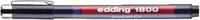 Fineliner edding 1800 0.25mm zwart - thumbnail