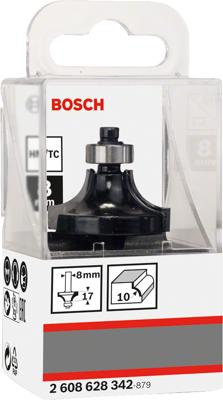 Bosch Accessories 2608628342 Afrondfrees Hardmetaal Lengte 57 mm Schachtdiameter 8 mm