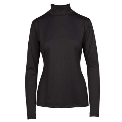 Mondoni Mock Shirt zwart maat:xs