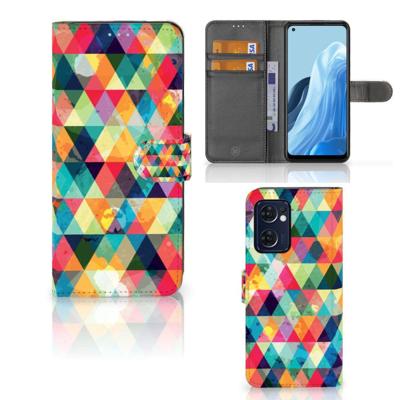 OPPO Find X5 Lite | Reno 7 5G | Telefoon Hoesje | Geruit