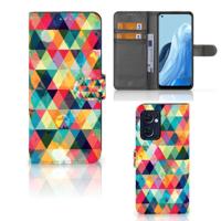 OPPO Find X5 Lite | Reno 7 5G | Telefoon Hoesje | Geruit - thumbnail