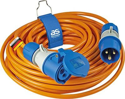 AS Schwabe 62433 Stroom Verlengkabel 16 A 25 m H07BQ-F 3G 2,5 mm² AS Schwabe 62433 Stroom Verlengkabel 16 A 25 m H07BQ-F 3G 2,5 mm²